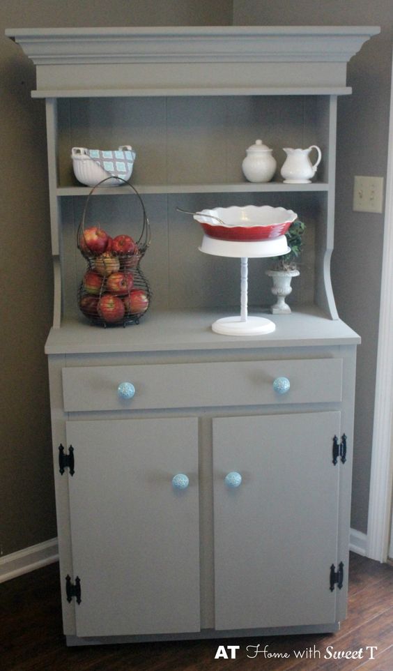 A Hutch Makeover At Home with Sweet T